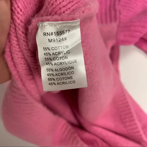 Miracle pink pullover sweater s/m - Picture 10 of 12